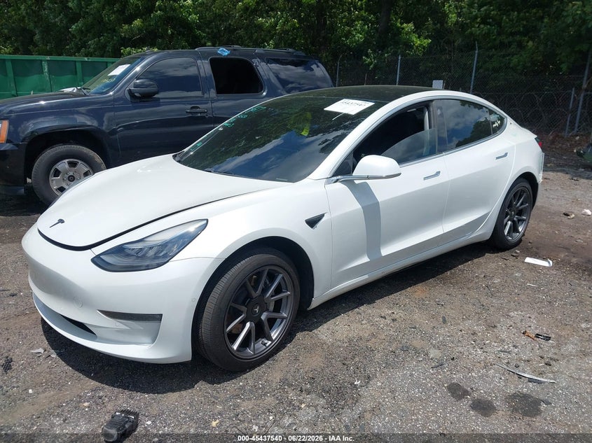 2019 Tesla Model 3 VIN 5YJ3E1EAXKF345000 IAAI salvage auction — REAR END, Salvage (Idaho), sold $6,600 on 2026-08-02 (photo 2)