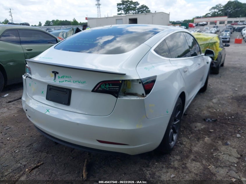 2019 Tesla Model 3 VIN 5YJ3E1EAXKF345000 IAAI salvage auction — REAR END, Salvage (Idaho), sold $6,600 on 2026-08-02 (photo 4)