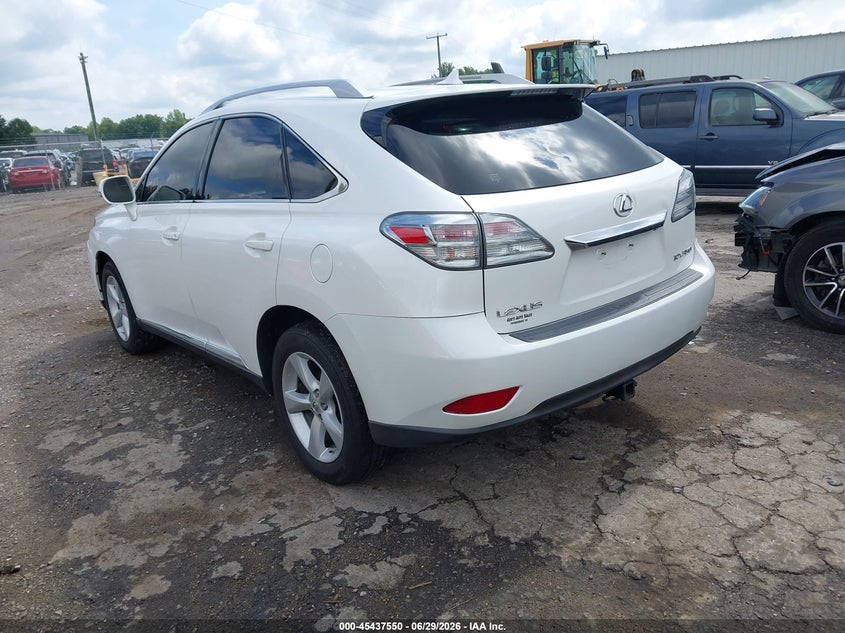 2010 Lexus Rx VIN JTJBK1BA0A2403509 IAAI salvage auction — FRONT END, Salvage (Virginia), sold $3,700 on 2026-07-11 (photo 3)