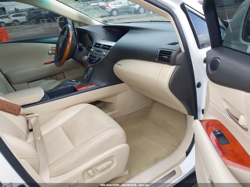 2010 Lexus Rx VIN JTJBK1BA0A2403509 IAAI salvage auction — FRONT END, Salvage (Virginia), sold $3,700 on 2026-07-11 (photo 5)