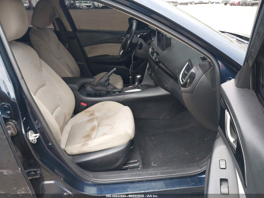 2014 Mazda 3 VIN JM1BM1L71E1115378 IAAI salvage auction — RIGHT SIDE, Salvage (Idaho), sold $1,400 on 2026-07-15 (photo 5)