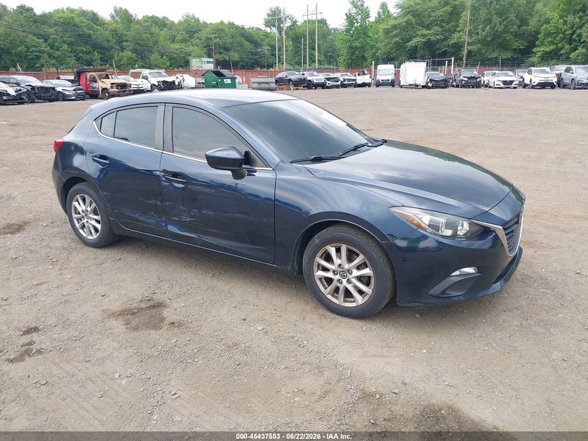 2014 Mazda 3 VIN JM1BM1L71E1115378 IAAI salvage auction — RIGHT SIDE, Salvage (Idaho), sold $1,400 on 2026-07-15 (photo 6)