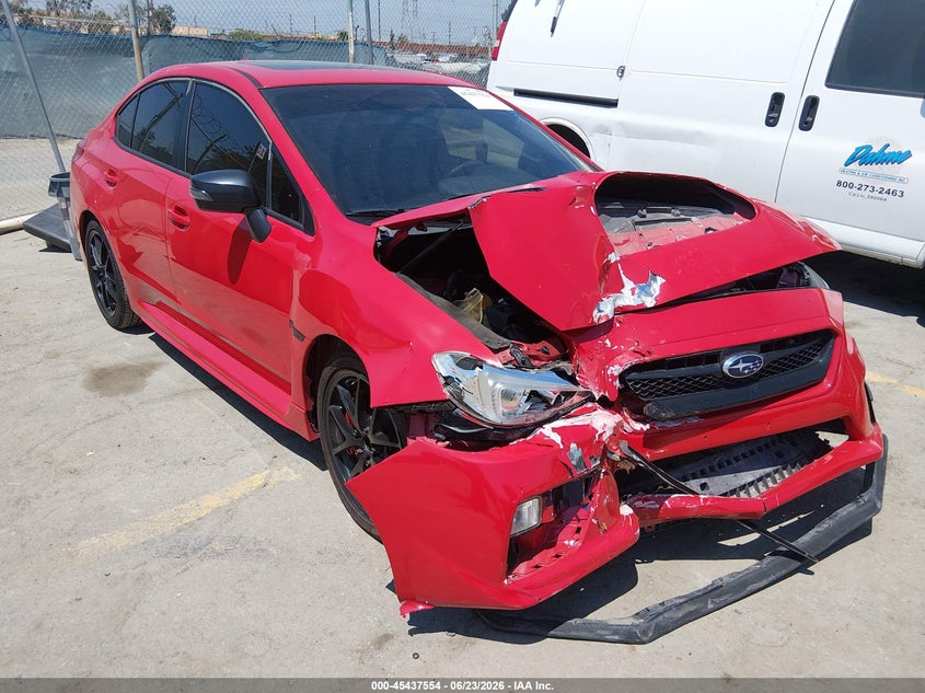 2016 Subaru Wrx sti VIN JF1VA2Z61G9835252 IAAI salvage auction — FRONT END, Salvage Title, sold $3,350 on 2026-07-12 (photo 1)