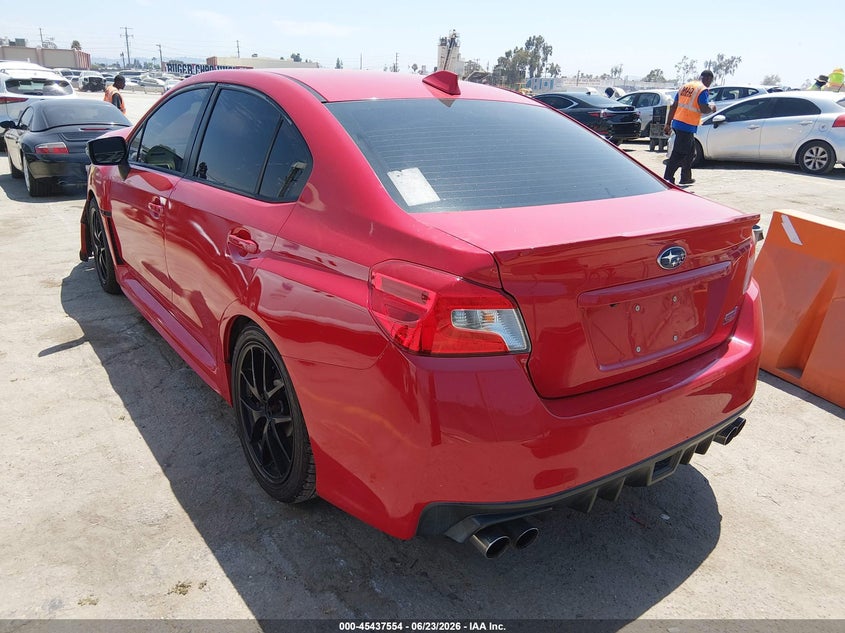 2016 Subaru Wrx sti VIN JF1VA2Z61G9835252 IAAI salvage auction — FRONT END, Salvage Title, sold $3,350 on 2026-07-12 (photo 3)