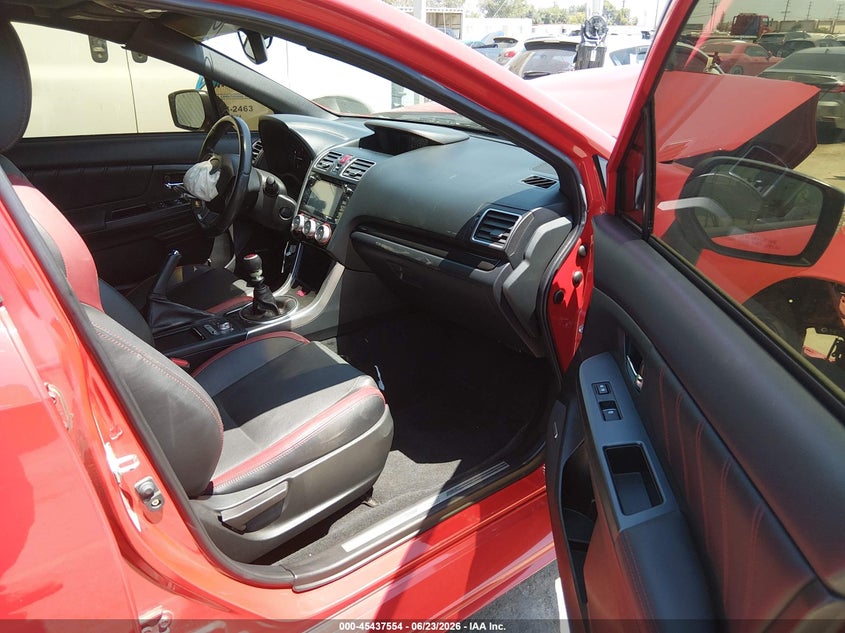 2016 Subaru Wrx sti VIN JF1VA2Z61G9835252 IAAI salvage auction — FRONT END, Salvage Title, sold $3,350 on 2026-07-12 (photo 5)
