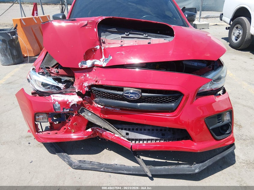 2016 Subaru Wrx sti VIN JF1VA2Z61G9835252 IAAI salvage auction — FRONT END, Salvage Title, sold $3,350 on 2026-07-12 (photo 6)