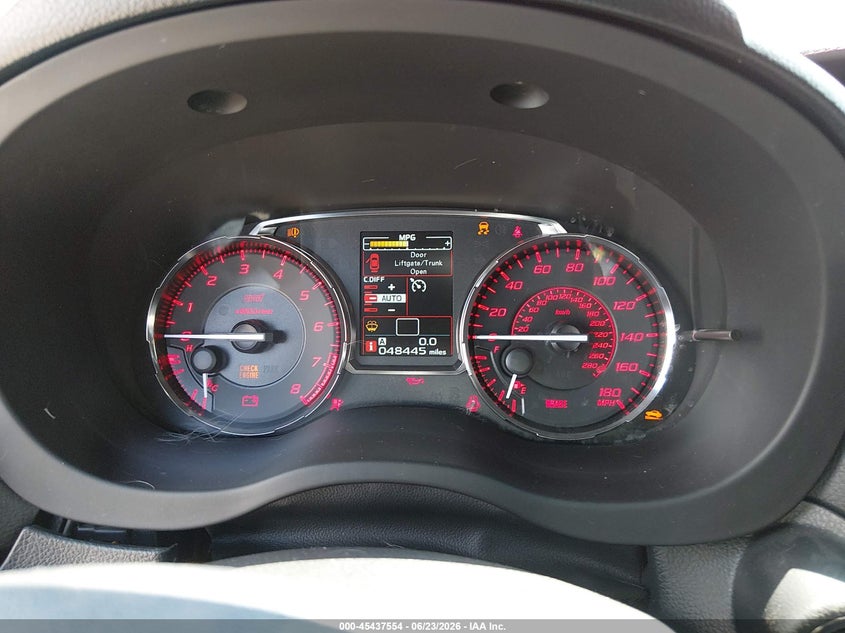 2016 Subaru Wrx sti VIN JF1VA2Z61G9835252 IAAI salvage auction — FRONT END, Salvage Title, sold $3,350 on 2026-07-12 (photo 7)