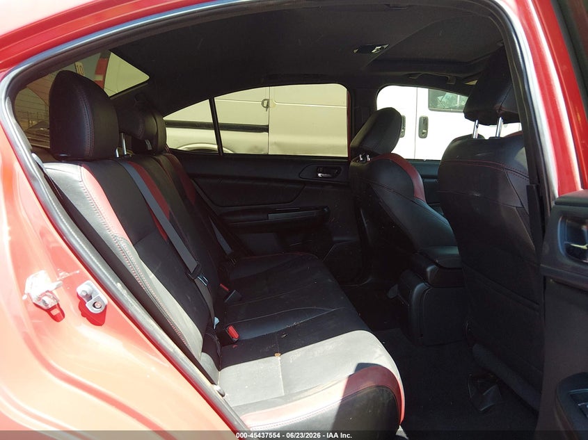 2016 Subaru Wrx sti VIN JF1VA2Z61G9835252 IAAI salvage auction — FRONT END, Salvage Title, sold $3,350 on 2026-07-12 (photo 8)
