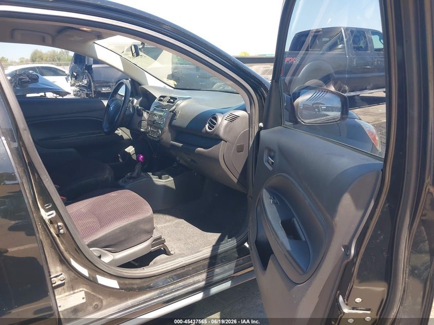 2014 Mitsubishi Mirage VIN ML32A4HJ2EH005254 IAAI salvage auction — LEFT FRONT, Salvage (Arizona), sold $1,000 on 2026-07-28 (photo 5)