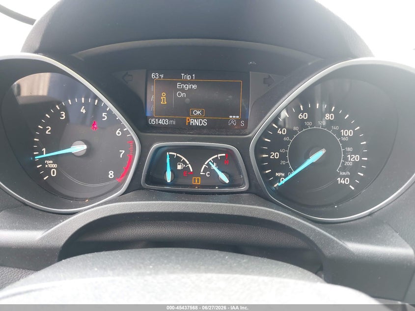 2017 Ford Escape VIN 1FMCU9GD2HUE50313 IAAI salvage auction — NORMAL WEAR, Sf97 (Washington), sold $25 on 2026-07-29 (photo 7)
