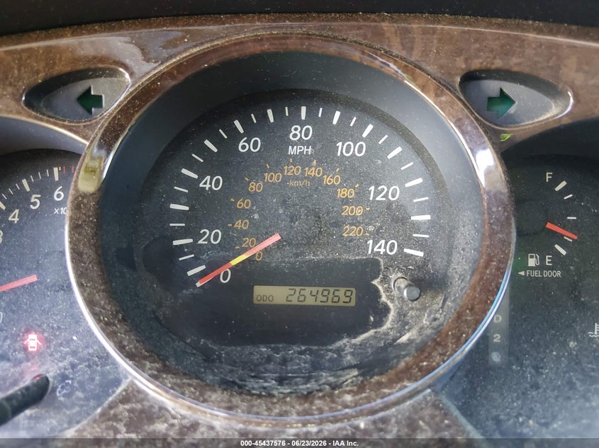 2001 Toyota Highlander VIN JTEHF21A710021736 IAAI salvage auction — LEFT FRONT, Salvage (Nevada), sold $600 on 2026-07-10 (photo 7)