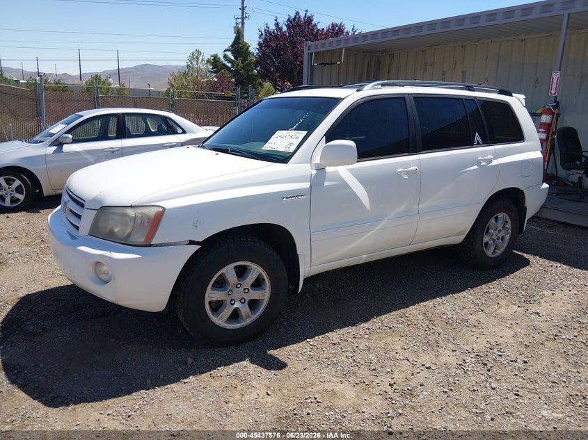 2001 Toyota Highlander VIN JTEHF21A710021736 IAAI salvage auction — LEFT FRONT, Salvage (Nevada), sold $600 on 2026-07-10 (photo 2)
