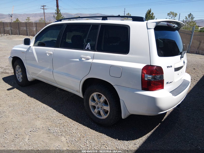 2001 Toyota Highlander VIN JTEHF21A710021736 IAAI salvage auction — LEFT FRONT, Salvage (Nevada), sold $600 on 2026-07-10 (photo 3)