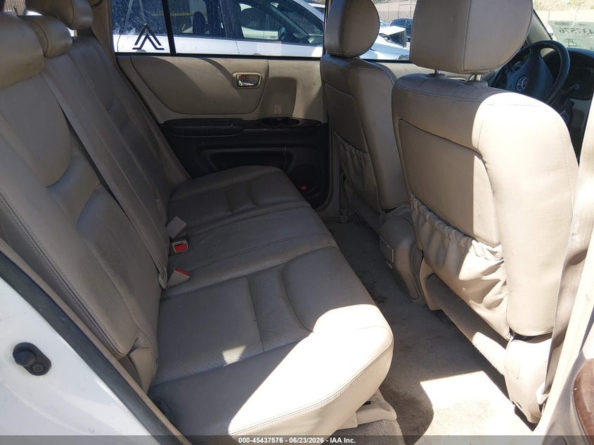 2001 Toyota Highlander VIN JTEHF21A710021736 IAAI salvage auction — LEFT FRONT, Salvage (Nevada), sold $600 on 2026-07-10 (photo 8)