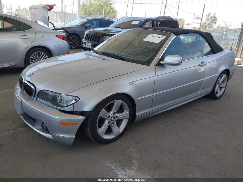 2004 BMW 3 series VIN WBABW33494PL31922 IAAI salvage auction — SIDE, Non-Repairable (California), sold $325 on 2026-07-10 (photo 2)