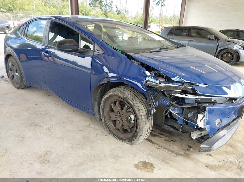2024 Toyota Prius VIN JTDADABU1R3021935 IAAI salvage auction — RIGHT FRONT, Bill Of Sale (Washington), sold $10,600 on 2026-07-29 (photo 1)
