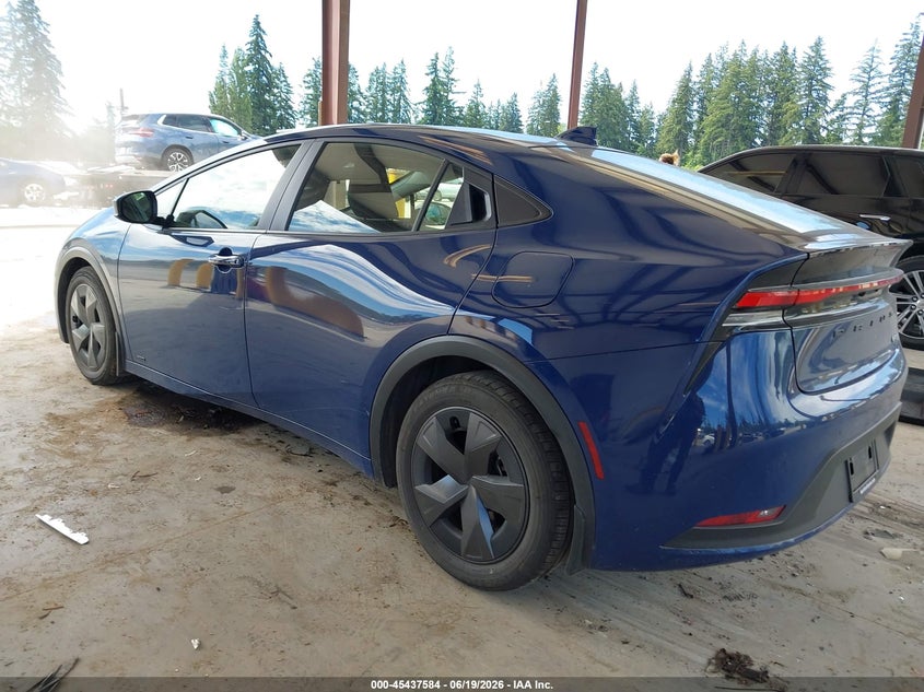 2024 Toyota Prius VIN JTDADABU1R3021935 IAAI salvage auction — RIGHT FRONT, Bill Of Sale (Washington), sold $10,600 on 2026-07-29 (photo 3)