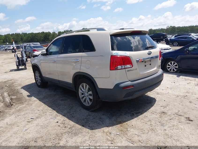 2011 Kia Sorento VIN 5XYKU4A16BG021170 IAAI salvage auction — FRONT END, Salvage (Georgia), sold $550 on 2026-07-24 (photo 3)