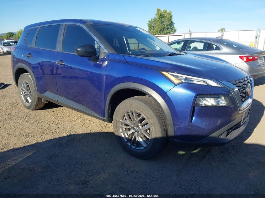 2021 Nissan Rogue VIN JN8AT3AB0MW206147 IAAI salvage auction — LEFT SIDE, Bill Of Sale (Washington), sold $4,300 on 2026-07-28 (photo 1)