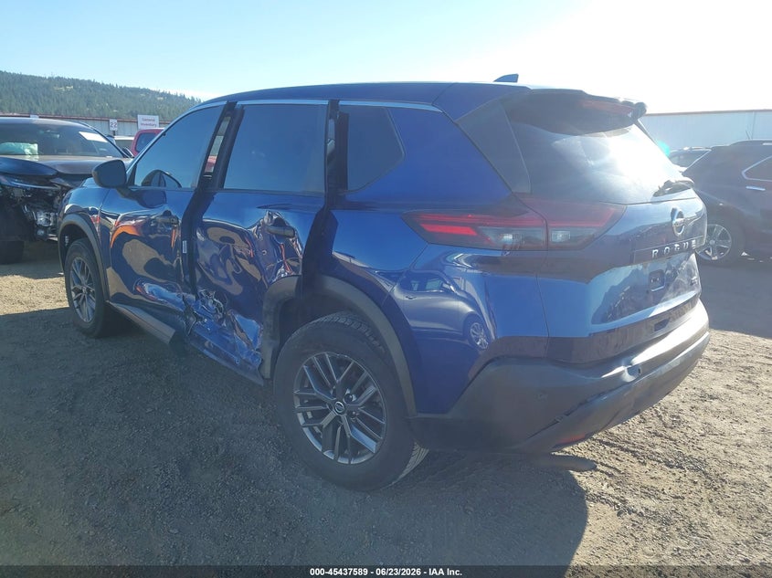 2021 Nissan Rogue VIN JN8AT3AB0MW206147 IAAI salvage auction — LEFT SIDE, Bill Of Sale (Washington), sold $4,300 on 2026-07-28 (photo 3)
