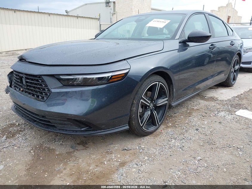 2026 Honda Accord VIN 1HGCY1F4XTA005728 IAAI salvage auction — FRONT END, Clear (Oklahoma), sold $18,800 on 2026-07-29 (photo 2)