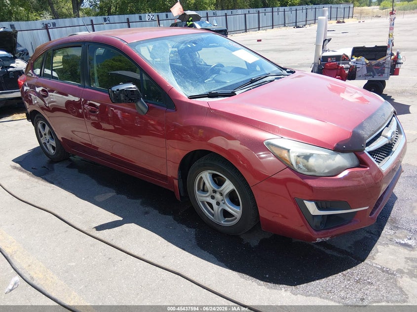 2016 Subaru Impreza VIN JF1GPAB64G8236654 IAAI salvage auction — REAR END, Salvage (Utah), sold $1,250 on 2026-07-23 (photo 1)