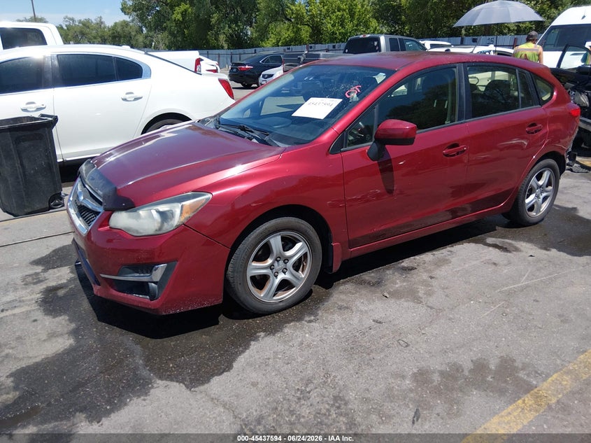 2016 Subaru Impreza VIN JF1GPAB64G8236654 IAAI salvage auction — REAR END, Salvage (Utah), sold $1,250 on 2026-07-23 (photo 2)