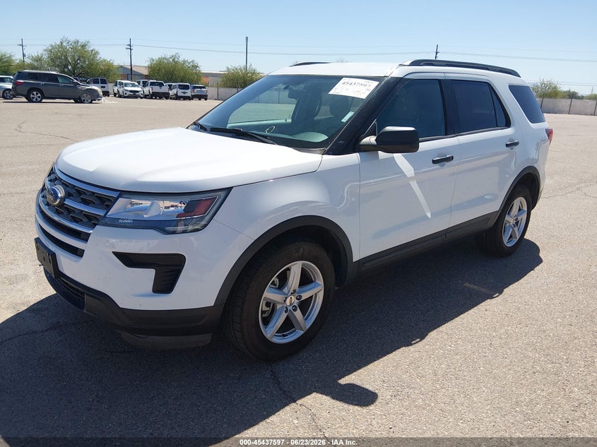 2018 Ford Explorer VIN 1FM5K8B83JGC45249 IAAI salvage auction — NORMAL WEAR, Sf97 (Arizona), sold $13,300 on 2026-07-28 (photo 2)