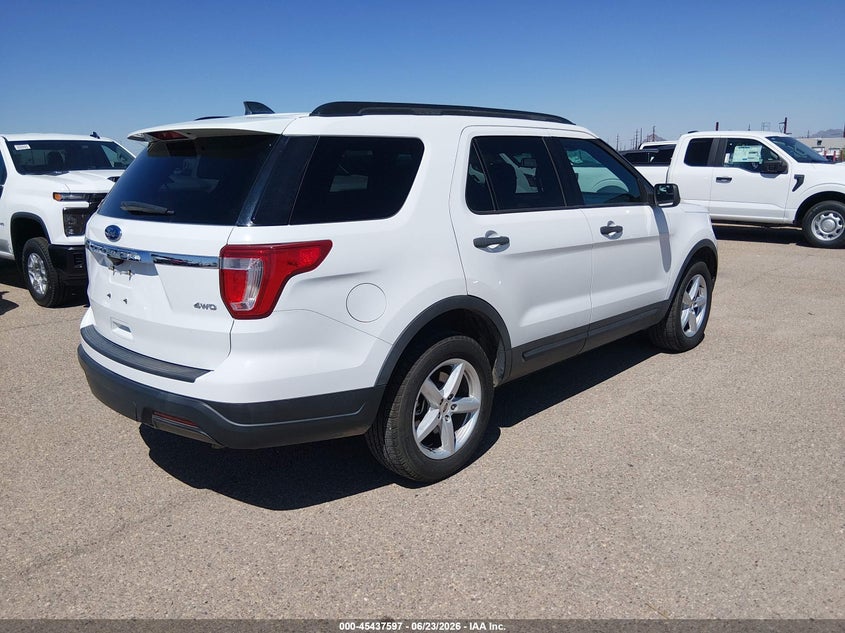 2018 Ford Explorer VIN 1FM5K8B83JGC45249 IAAI salvage auction — NORMAL WEAR, Sf97 (Arizona), sold $13,300 on 2026-07-28 (photo 4)