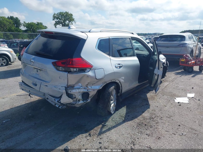 2017 Nissan Rogue VIN KNMAT2MV3HP571854 IAAI salvage auction — RIGHT SIDE, Regular Certificate (Iowa), sold $525 on 2026-07-28 (photo 4)