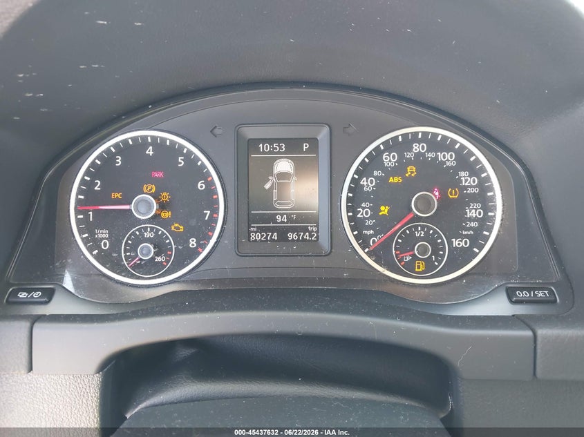 2017 Volkswagen Tiguan VIN WVGBV7AX3HK050708 IAAI salvage auction — REAR END, Salvage (North Carolina), sold $2,250 on 2026-07-27 (photo 7)