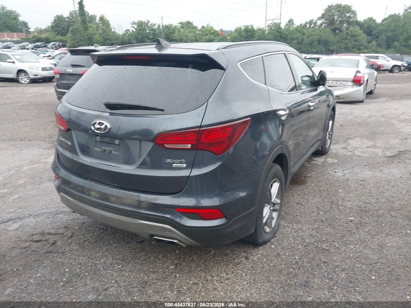 2017 Hyundai VIN 5XYZUDLB0HG390572 IAAI salvage auction — NORMAL WEAR, Clear (Pennsylvania), sold $2,950 on 2026-07-17 (photo 4)