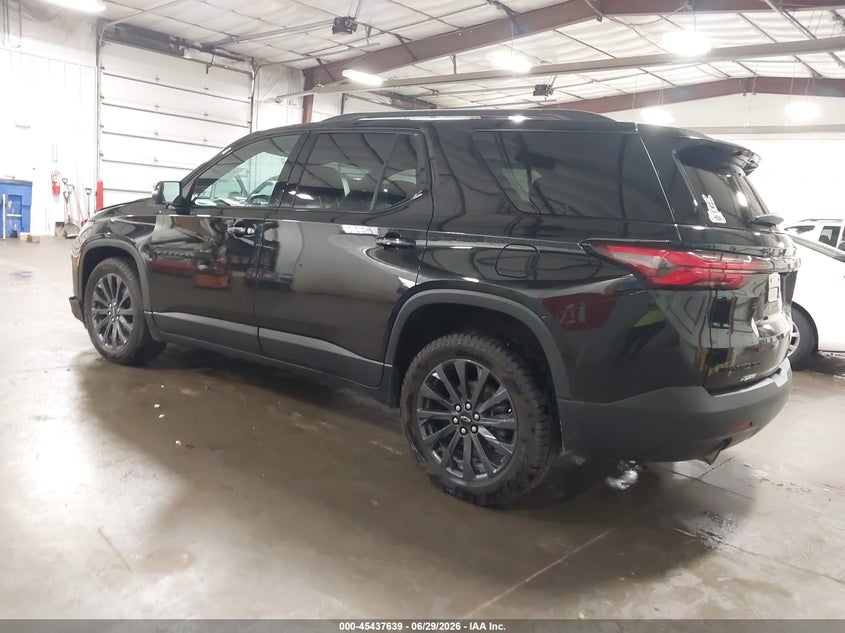 2022 Chevrolet Traverse VIN 1GNEVJKW4NJ119547 IAAI salvage auction — RIGHT FRONT, Salvage (Iowa), sold $7,975 on 2026-07-28 (photo 3)