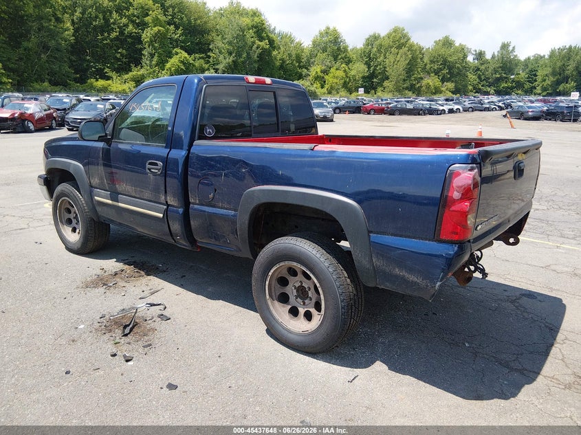 2006 Chevrolet Silverado 1500 VIN 3GCEK14T16G145577 IAAI salvage auction — REAR END, Salvage (Connecticut), sold $725 on 2026-07-20 (photo 3)