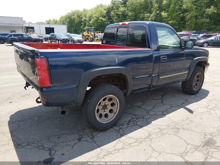 2006 Chevrolet Silverado 1500 VIN 3GCEK14T16G145577 IAAI salvage auction — REAR END, Salvage (Connecticut), sold $725 on 2026-07-20 (photo 4)