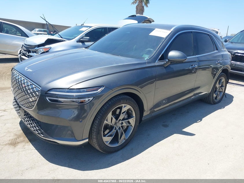 2024 Genesis VIN 5NMMCET15RH002382 IAAI salvage auction — REAR END, Salvage Title, sold $9,500 on 2026-08-01 (photo 2)