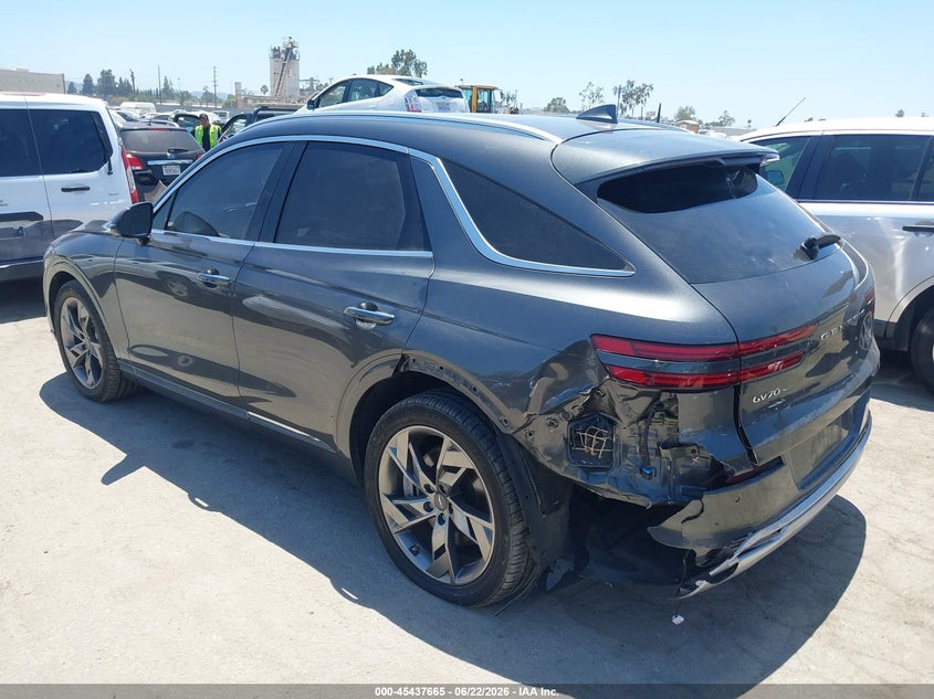 2024 Genesis VIN 5NMMCET15RH002382 IAAI salvage auction — REAR END, Salvage Title, sold $9,500 on 2026-08-01 (photo 3)
