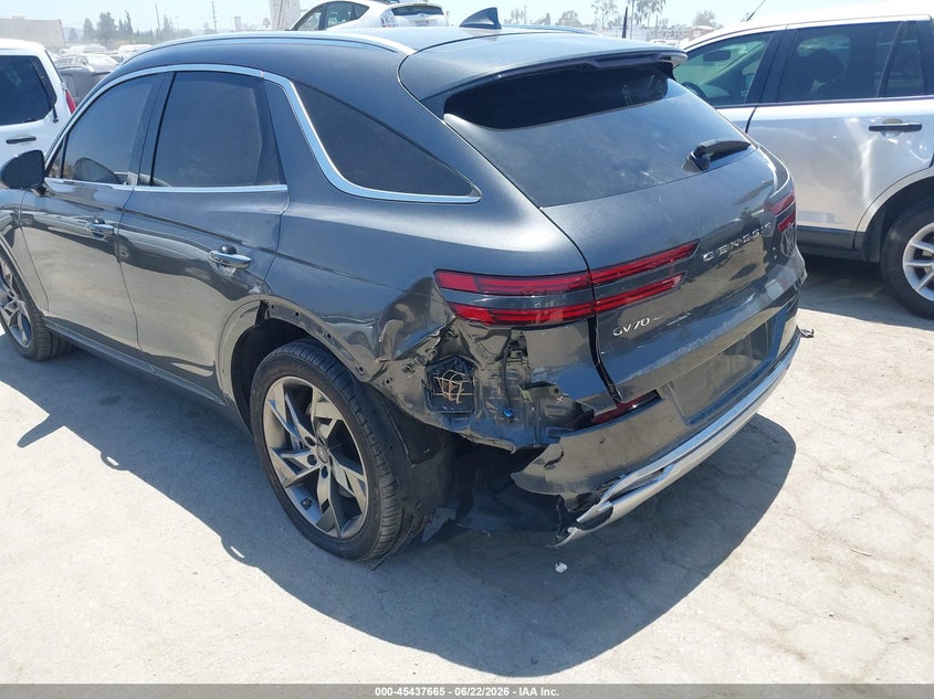 2024 Genesis VIN 5NMMCET15RH002382 IAAI salvage auction — REAR END, Salvage Title, sold $9,500 on 2026-08-01 (photo 6)