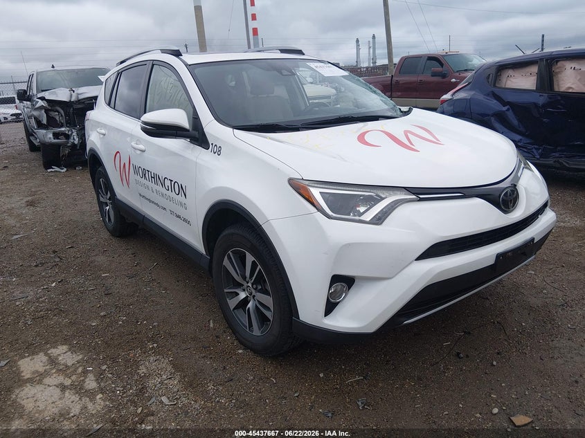 2017 Toyota VIN JTMRFREV2HD199667 IAAI salvage auction — LEFT SIDE, Clear (Indiana), sold $6,000 on 2026-07-24 (photo 1)