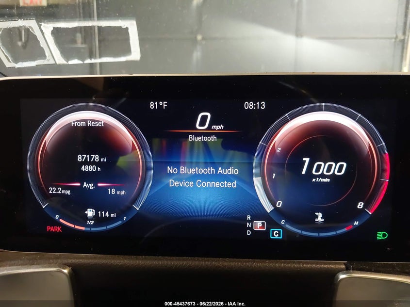 2020 Mercedes-benz Glb VIN W1N4M4HBXLW043757 IAAI salvage auction — FRONT END, Salvage Title, sold $8,400 on 2026-08-25 (photo 7)