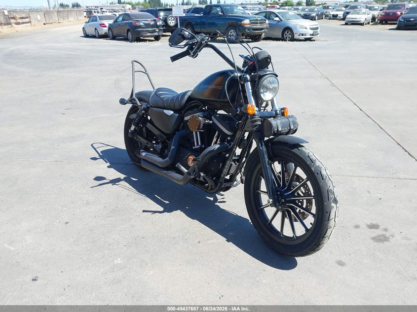 2011 Harley-davidson Iron VIN 1HD4LE233BC425418 IAAI salvage auction — FRONT END, Salvage (California), sold $1,375 on 2026-07-08 (photo 1)