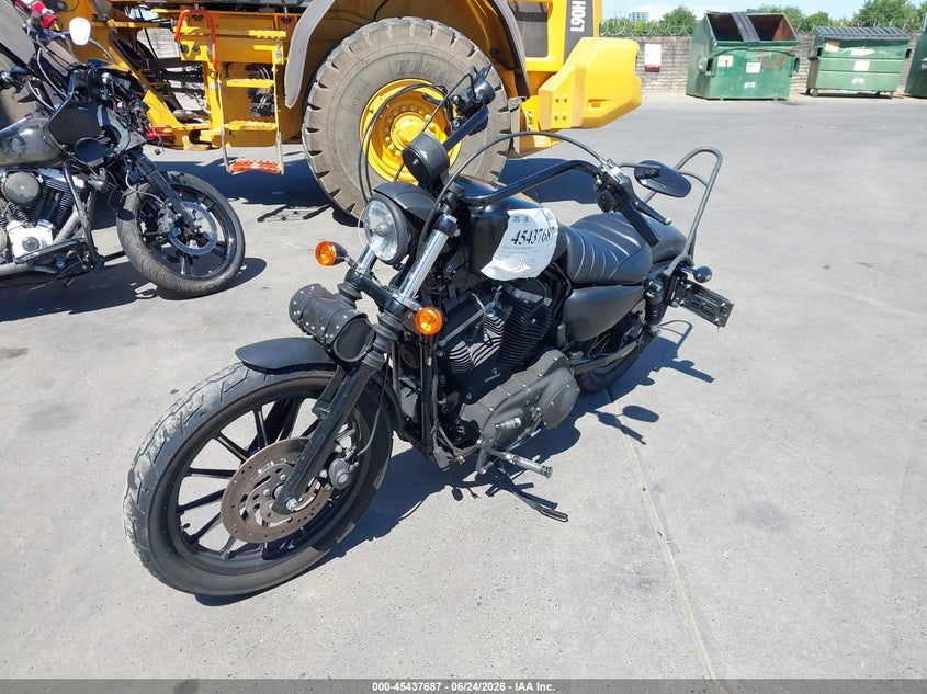 2011 Harley-davidson Iron VIN 1HD4LE233BC425418 IAAI salvage auction — FRONT END, Salvage (California), sold $1,375 on 2026-07-08 (photo 2)