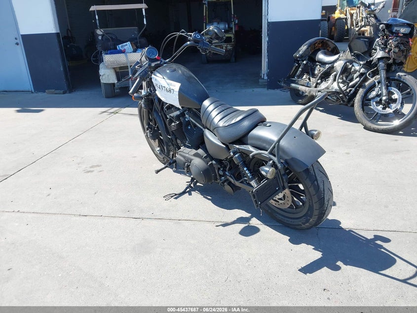 2011 Harley-davidson Iron VIN 1HD4LE233BC425418 IAAI salvage auction — FRONT END, Salvage (California), sold $1,375 on 2026-07-08 (photo 3)