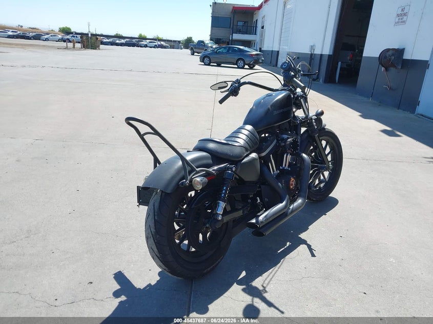 2011 Harley-davidson Iron VIN 1HD4LE233BC425418 IAAI salvage auction — FRONT END, Salvage (California), sold $1,375 on 2026-07-08 (photo 4)