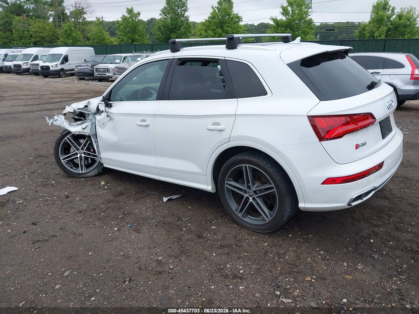 2020 Audi Sq5 VIN WA1A4AFY6L2015746 IAAI salvage auction — FRONT END, Mv-907A (New York), sold $6,300 on 2026-07-28 (photo 3)