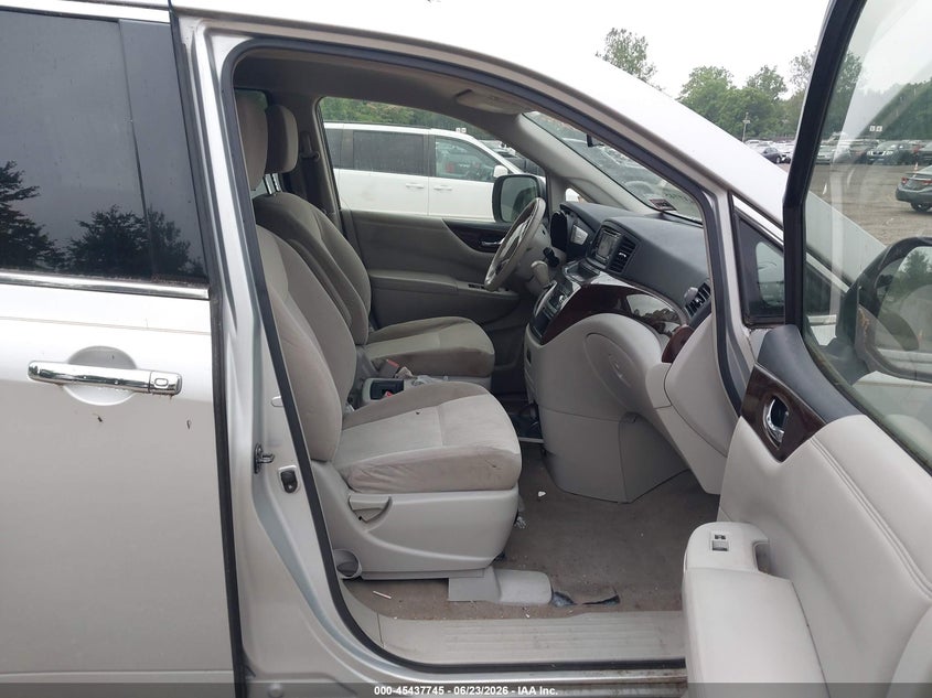 2017 Nissan Quest VIN JN8AE2KPXH9169806 IAAI salvage auction — NORMAL WEAR, Clear (New Jersey), sold $625 on 2026-07-21 (photo 5)
