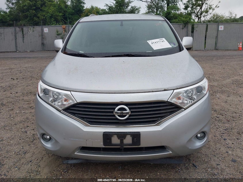 2017 Nissan Quest VIN JN8AE2KPXH9169806 IAAI salvage auction — NORMAL WEAR, Clear (New Jersey), sold $625 on 2026-07-21 (photo 6)