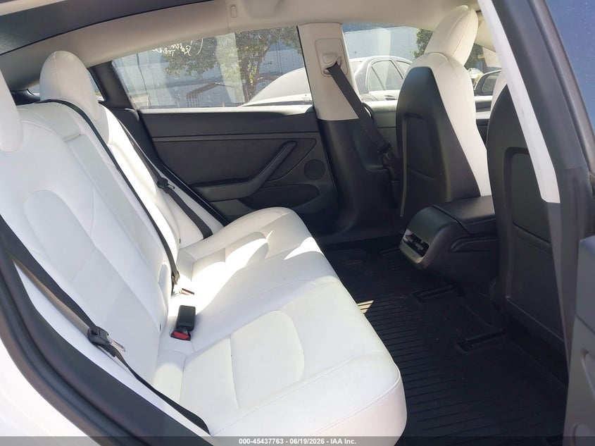 2022 Tesla Model 3 VIN 5YJ3E1EC3NF344146 IAAI salvage auction — RIGHT FRONT, Salvage (California), sold $6,700 on 2026-07-29 (photo 8)