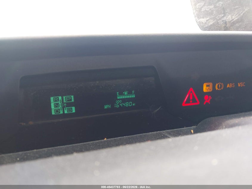 2009 Toyota Prius VIN JTDKB20U693471048 IAAI salvage auction — FRONT END, Salvage (North Carolina), sold $275 on 2026-07-20 (photo 7)