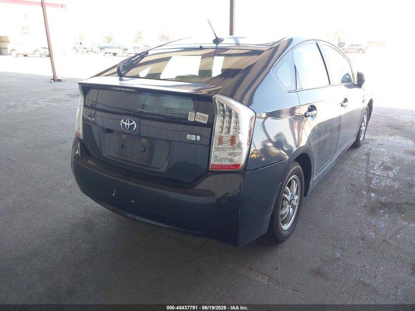 2011 Toyota Prius VIN JTDKN3DUXB1374363 IAAI salvage auction — FRONT END, Salvage (California), sold $1,200 on 2026-07-09 (photo 4)